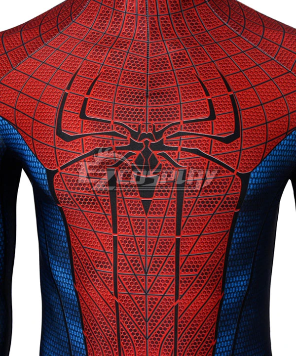 The Amazing Spider Man Spiderman Peter Parker Zentai Jumpsuit Cosplay Costume - Image 7