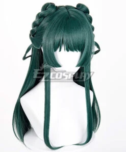 The Apothecary Diaries Maomao Braid Hair Green Cosplay Wig -EZCOSPLAY SHOP the apothecary diaries maomao braid hair green cosplay wig 4