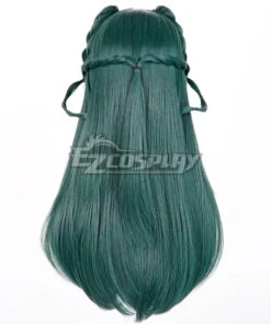 The Apothecary Diaries Maomao Braid Hair Green Cosplay Wig -EZCOSPLAY SHOP the apothecary diaries maomao braid hair green cosplay wig 5