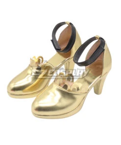 The Case Study Of Vanitas Dominique De Sade Domi Golden Cosplay Shoes -EZCOSPLAY SHOP the case study of vanitas dominique de sade domi golden cosplay shoes 3