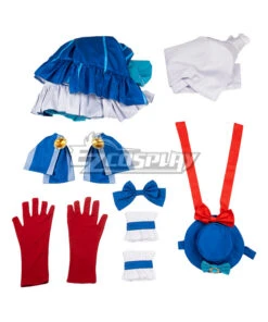 The Case Study Of Vanitas Jeanne Jeanne The Hellfire Witch Blue Dress Cosplay Costume -EZCOSPLAY SHOP the case study of vanitas jeanne blue dress cosplay costume 14