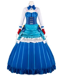 The Case Study Of Vanitas Jeanne Jeanne The Hellfire Witch Blue Dress Cosplay Costume -EZCOSPLAY SHOP the case study of vanitas jeanne blue dress cosplay costume 2