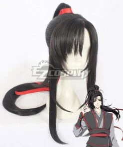 The Grandmaster Of Demonic Cultivation Mo Dao Zu Shi Wei Wuxian Black Cosplay Wig