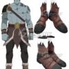 The Legend Of Vox Machina Grog Strongjaw Black Cosplay Shoes