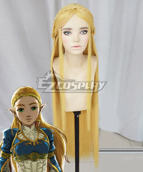 TLOZ: Breath Of The Wild PrincessGolden Cosplay Wig