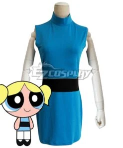 The Powerpuff Girls Bubbles Cosplay Costume -EZCOSPLAY SHOP the powerpuff girls bubbles cosplay costume