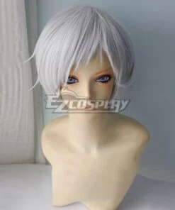 The Promised Neverland Norman White Cosplay Wig -EZCOSPLAY SHOP the promised neverland norman white cosplay wig 2