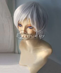 The Promised Neverland Norman White Cosplay Wig -EZCOSPLAY SHOP the promised neverland norman white cosplay wig 3