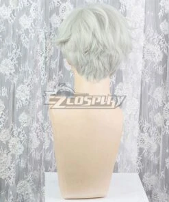 The Promised Neverland Norman White Silver Cosplay Wig -EZCOSPLAY SHOP the promised neverland norman white sliver cosplay wig 7