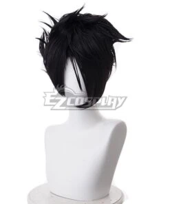 The Promised Neverland Ray Black Cosplay Wig - 483C -EZCOSPLAY SHOP the promised neverland ray black cosplay wig 483c 2