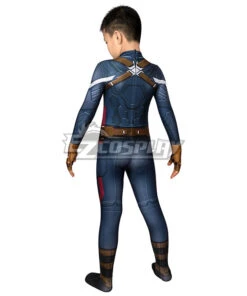 Kids Marvel Captain America The Winter Soldier Steven Rogers Zentai Jumpsuit Cosplay Costume -EZCOSPLAY SHOP the winter soldier steven rogers zentai jumpsuit cosplay costume 3