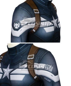 Kids Marvel Captain America The Winter Soldier Steven Rogers Zentai Jumpsuit Cosplay Costume -EZCOSPLAY SHOP the winter soldier steven rogers zentai jumpsuit cosplay costume 6