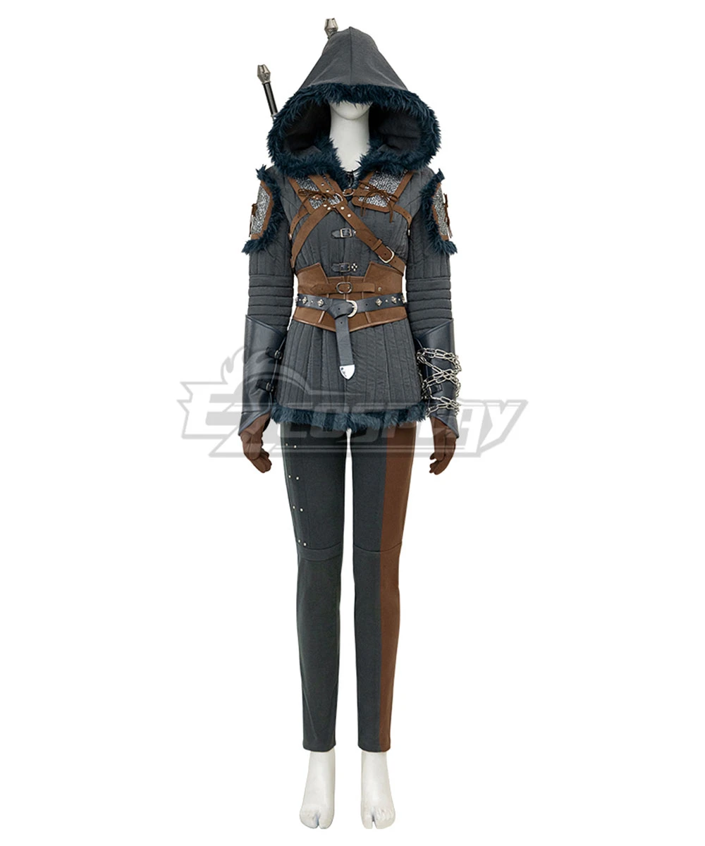 The Witcher 4 Hunt Cirilla Cosplay Costume 2 The Witcher 4 Hunt Cirilla Cosplay Costume - Image 2