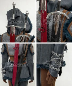 The Witcher 4 Hunt Cirilla Cosplay Costume 20 The Witcher 4 Hunt Cirilla Cosplay Costume -EZCOSPLAY SHOP the witcher 4 hunt cirilla cosplay costume 9