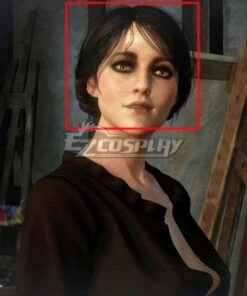 The Witcher Iris Black Cosplay Wig