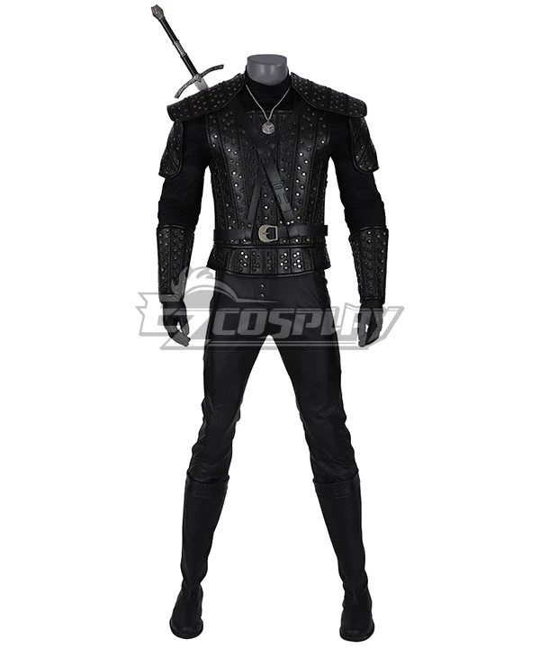 The Witcher Netflix Geralt Of Rivia Cosplay Costume 2 The Witcher Netflix Geralt Of Rivia Cosplay Costume - Image 2