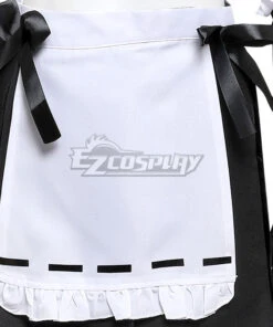 Final Fantasy VII Remake FF7R Tifa Lockhart Maid Cosplay Costume Design By@Lino -EZCOSPLAY SHOP tifa lockhart maid cosplay costume design by lino 10