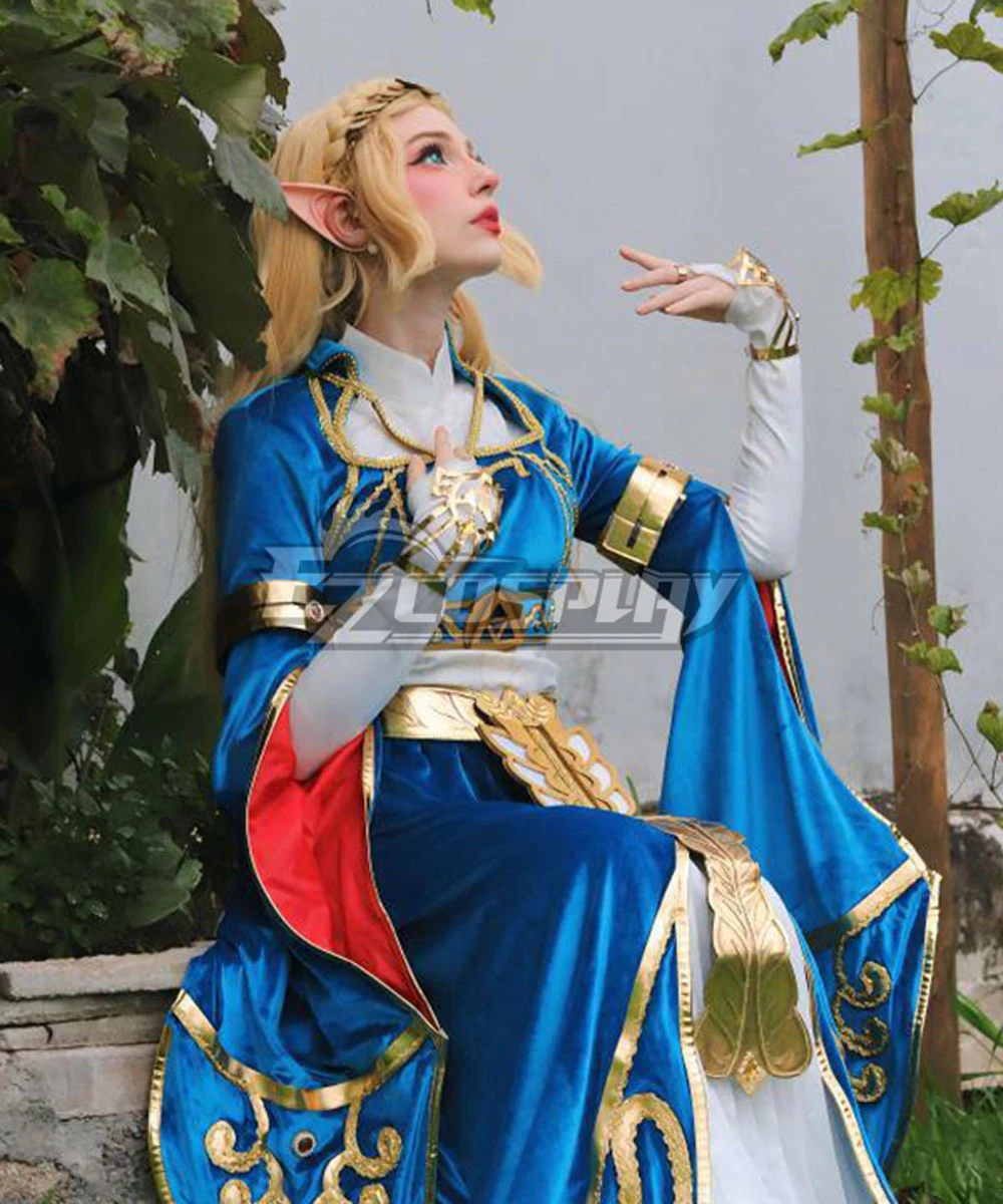 TLOZ: Breath Of The WildPrincess Premium Edition Cosplay Costume 2 TLOZ: Breath Of The WildPrincess Premium Edition Cosplay Costume - Image 2