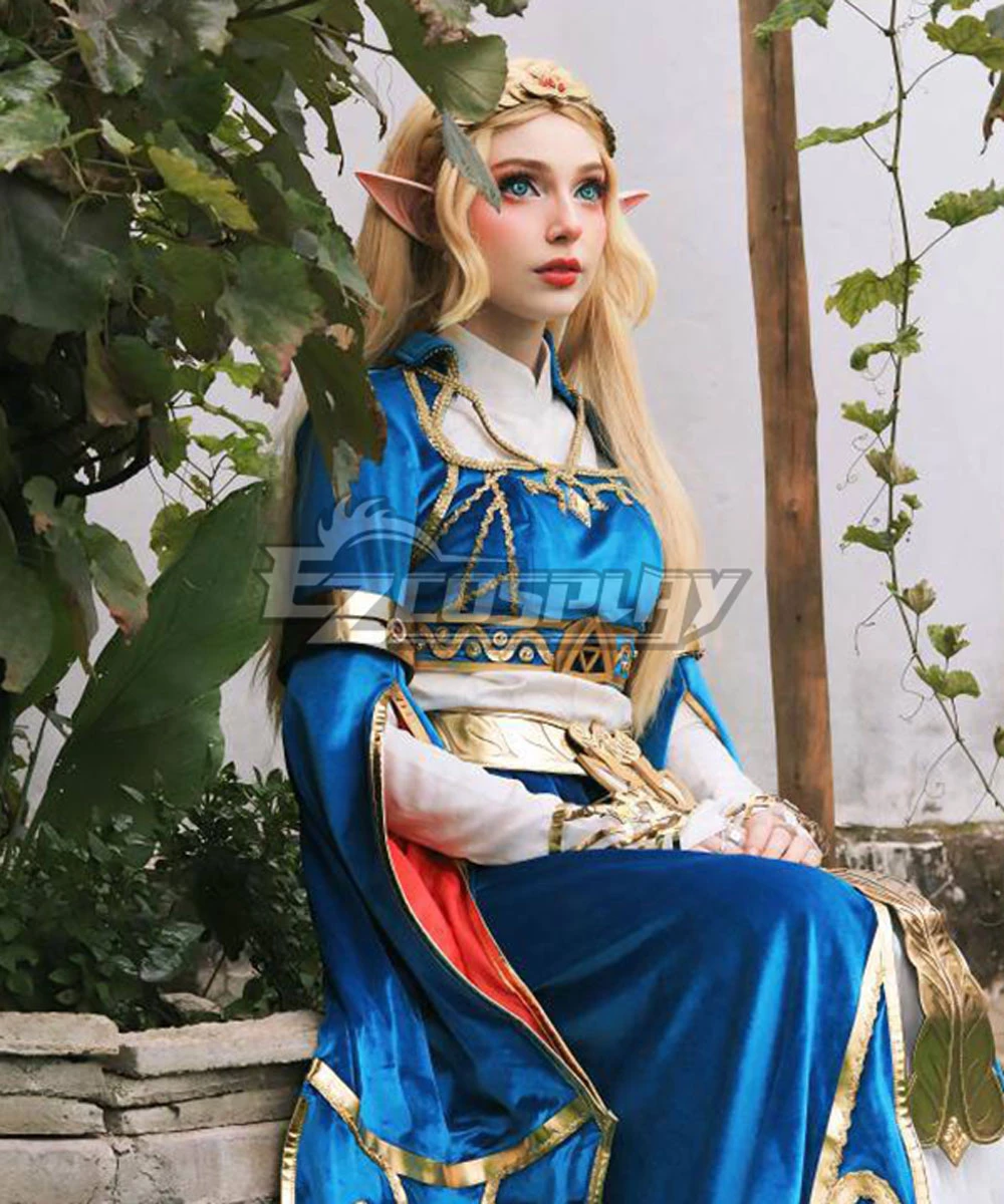 TLOZ: Breath Of The WildPrincess Premium Edition Cosplay Costume 5 TLOZ: Breath Of The WildPrincess Premium Edition Cosplay Costume - Image 5