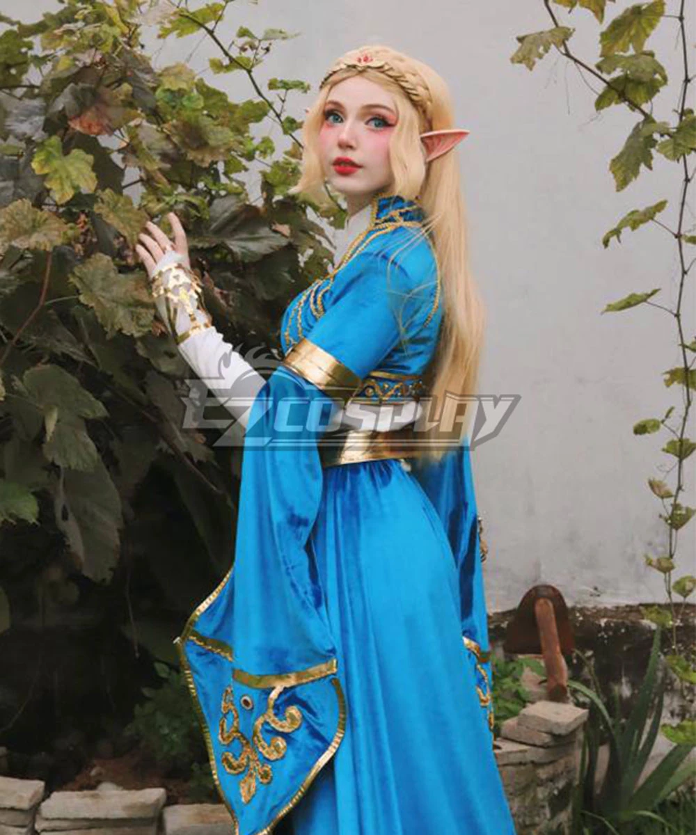 TLOZ: Breath Of The WildPrincess Premium Edition Cosplay Costume 3 TLOZ: Breath Of The WildPrincess Premium Edition Cosplay Costume - Image 3