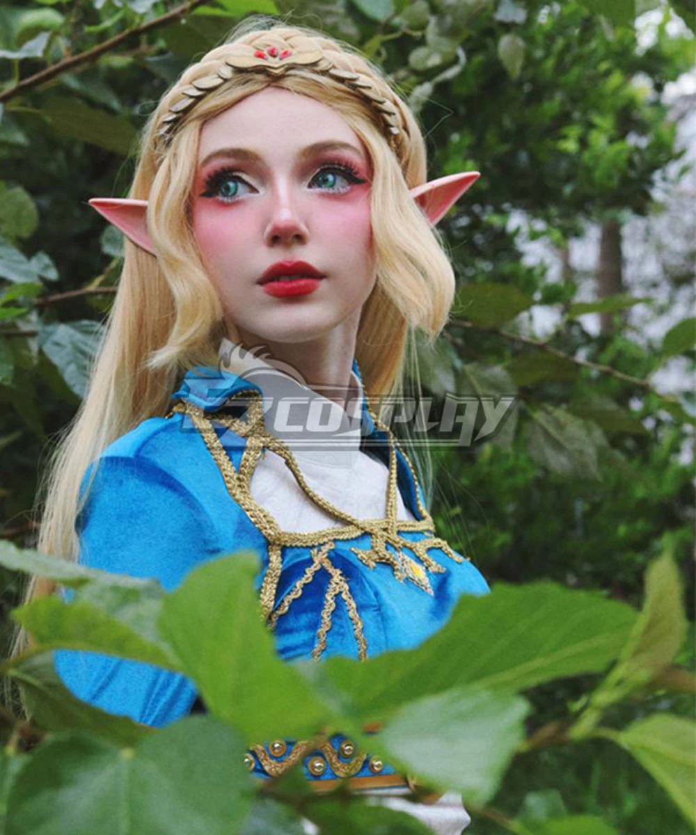 TLOZ: Breath Of The WildPrincess Premium Edition Cosplay Costume 7 TLOZ: Breath Of The WildPrincess Premium Edition Cosplay Costume - Image 7