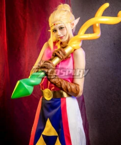 TLOZ: Echoes Of Wisdom Princess Hyrule Cosplay Costume -EZCOSPLAY SHOP tloz echoes of wisdom princess hyrule cosplay costume 06