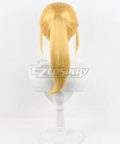 TLOZ: Echoes Of Wisdom Princess Ponytail Golden Cosplay Wig -EZCOSPLAY SHOP tloz echoes of wisdom princess ponytail golden 3