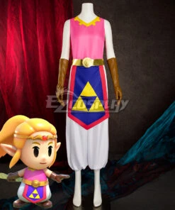 TLOZ: Echoes Of Wisdom Princess Hyrule Cosplay Costume -EZCOSPLAY SHOP tloz echoes of wisdom princess zelda hyrule cosplay costume 1