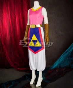 TLOZ: Echoes Of Wisdom Princess Hyrule Cosplay Costume -EZCOSPLAY SHOP tloz echoes of wisdom princess zelda hyrule cosplay costume 3