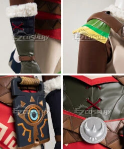 TLOZ: Tears Of The Kingdom Link Snowquill Set Cosplay Costume -EZCOSPLAY SHOP tloz tears of the kingdom link snowquill set cosplay costume 13