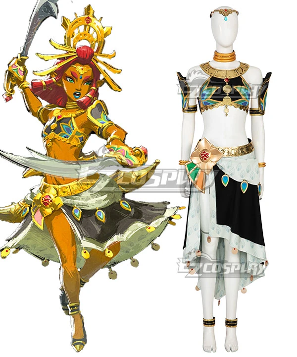 TLOZ: Tears Of The Kingdom Riju Cosplay Costume 1 TLOZ: Tears Of The Kingdom Riju Cosplay Costume
