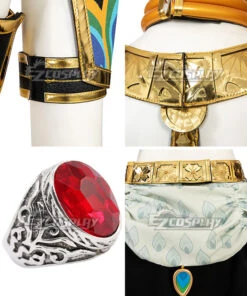 TLOZ: Tears Of The Kingdom Riju Cosplay Costume 19 TLOZ: Tears Of The Kingdom Riju Cosplay Costume -EZCOSPLAY SHOP tloz tears of the kingdom riju cosplay costume 10