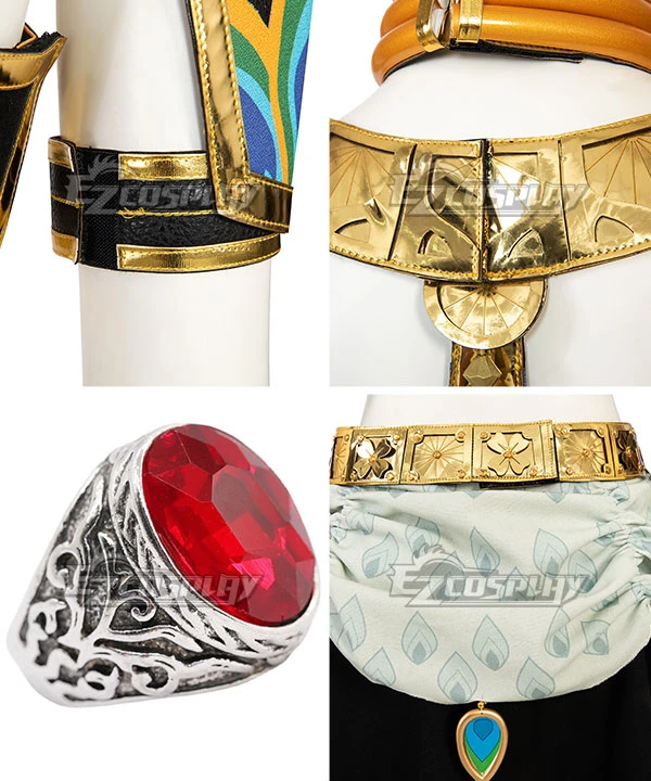 TLOZ: Tears Of The Kingdom Riju Cosplay Costume 10 TLOZ: Tears Of The Kingdom Riju Cosplay Costume - Image 10