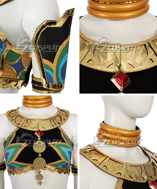 TLOZ: Tears Of The Kingdom Riju Cosplay Costume 7 TLOZ: Tears Of The Kingdom Riju Cosplay Costume - Image 7