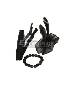 Tokyo Ghoul Rize Kamishiro Black Dress Cosplay Costume -EZCOSPLAY SHOP tokyo ghoul rize kamishiro black dress cosplay costume 3