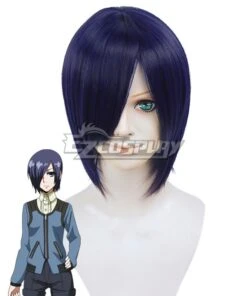 Tokyo Ghoul Tokyo Guru Kirishima Toka Purple Cosplay Wig