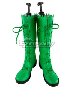 Tokyo Mew Mew2022 New Edition Retasu Midorikawa Green Boots Cosplay Shoes -EZCOSPLAY SHOP tokyo mew mew 2022 new edition retasu midorikawa green boots 2