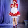 Tokyo Mew Mew Ichigo Momomiya Maid Cosplay Costume -EZCOSPLAY SHOP tokyo mew mew ichigo momomiya maid cosplay costume 01