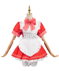 Tokyo Mew Mew Ichigo Momomiya Maid Cosplay Costume -EZCOSPLAY SHOP tokyo mew mew ichigo momomiya maid cosplay costume 3 1