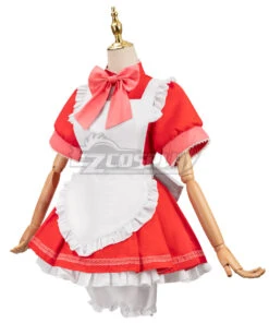 Tokyo Mew Mew Ichigo Momomiya Maid Cosplay Costume -EZCOSPLAY SHOP tokyo mew mew ichigo momomiya maid cosplay costume 4 1