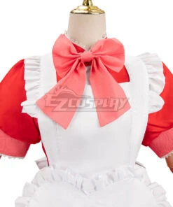 Tokyo Mew Mew Ichigo Momomiya Maid Cosplay Costume -EZCOSPLAY SHOP tokyo mew mew ichigo momomiya maid cosplay costume 6