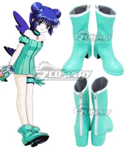 Tokyo Mew Mew Minto Aizawa Blue Cosplay Shoes