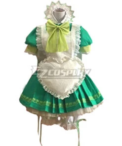 Tokyo Mew Mew Retasu Midorikawa Maid Cosplay Costume -EZCOSPLAY SHOP tokyo mew mew retasu midorikawa maid cosplay costume 2