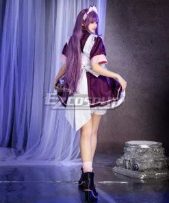 Tokyo Mew Mew Zakuro Fujiwara Maid Cosplay Costume -EZCOSPLAY SHOP tokyo mew mew zakuro fujiwara maid cosplay costume 04