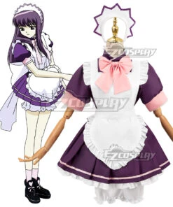 Tokyo Mew Mew Zakuro Fujiwara Maid Cosplay Costume -EZCOSPLAY SHOP tokyo mew mew zakuro fujiwara maid cosplay costume 1