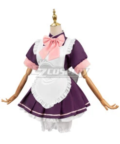 Tokyo Mew Mew Zakuro Fujiwara Maid Cosplay Costume -EZCOSPLAY SHOP tokyo mew mew zakuro fujiwara maid cosplay costume 4 2