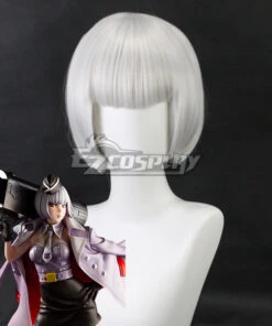 Transformers Female Megatron Silver Cosplay Wig
