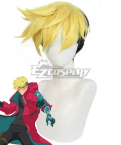 TRIGUN Trigun Stampede Vash The Stampede Golden Cosplay Wig
