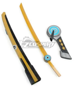 League Of Legends LOL True Damage Yasuo Prestige Edition Sword Cosplay Weapon Prop -EZCOSPLAY SHOP true damage yasuo prestige edition sword cosplay weapon prop 6