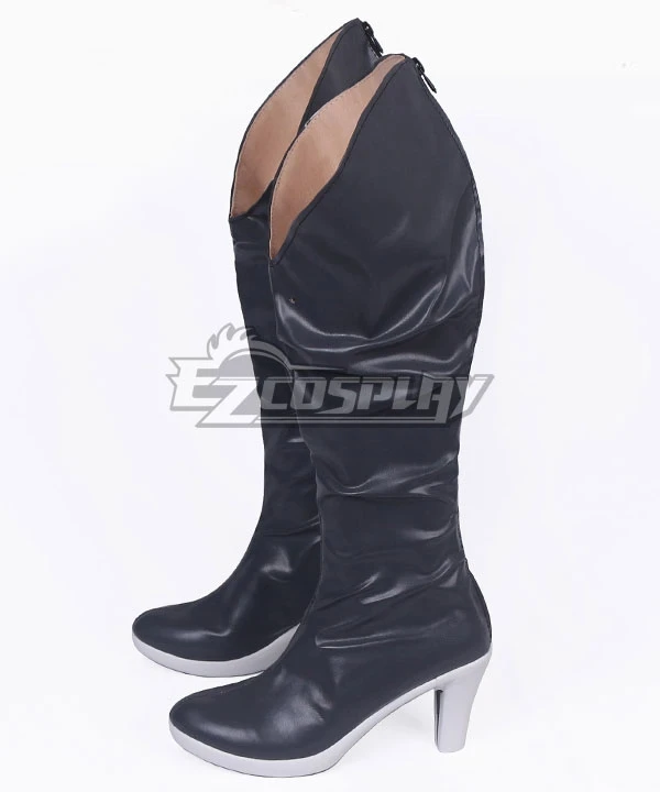 Violet Evergarden Benedict Blue Black Shoes Cosplay Boots 2 Violet Evergarden Benedict Blue Black Shoes Cosplay Boots - Image 2